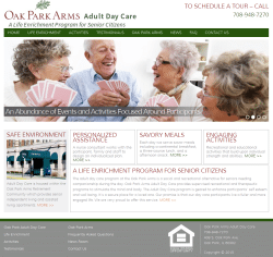 Premium WordPress Template for Oak Park Adult Day Care
