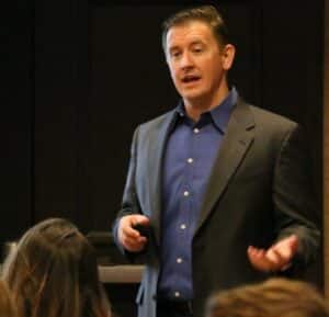 Andy Richardson Speaking at an event